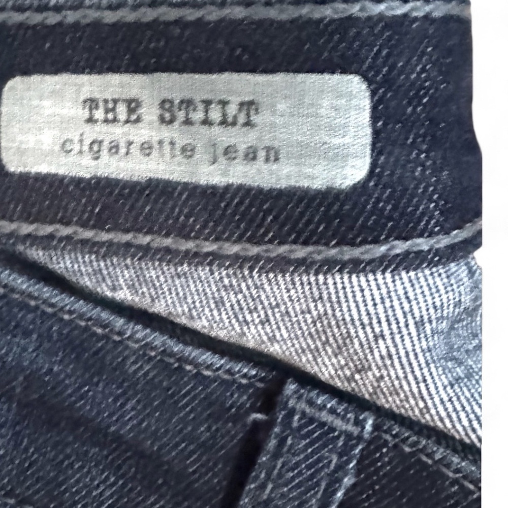 AG Adriano Goldschmied THE STILT Cigarette Jeans – Dark Wash – Size 28R - Picture 3 of 9